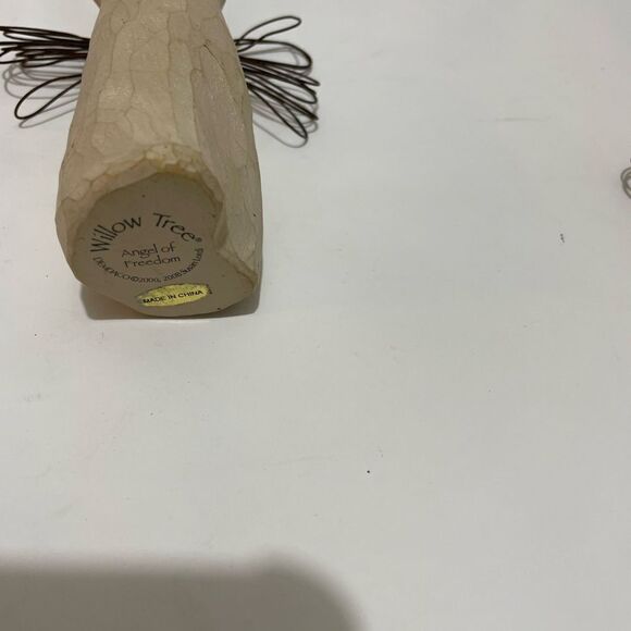 Pair willow tree figurines Just for You 2005 and Angel of freedom - Picture 12 of 12